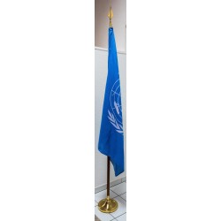 Socle , mats , porte drapeaux pour ambassade