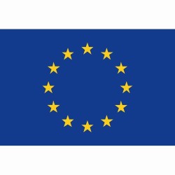 drapeaux imprimés Europe.