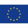 drapeaux imprimés Europe.