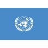 drapeaux imprimés Onu